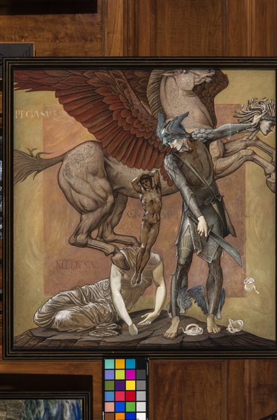 The Death of Medusa I by Edward Burne Jones